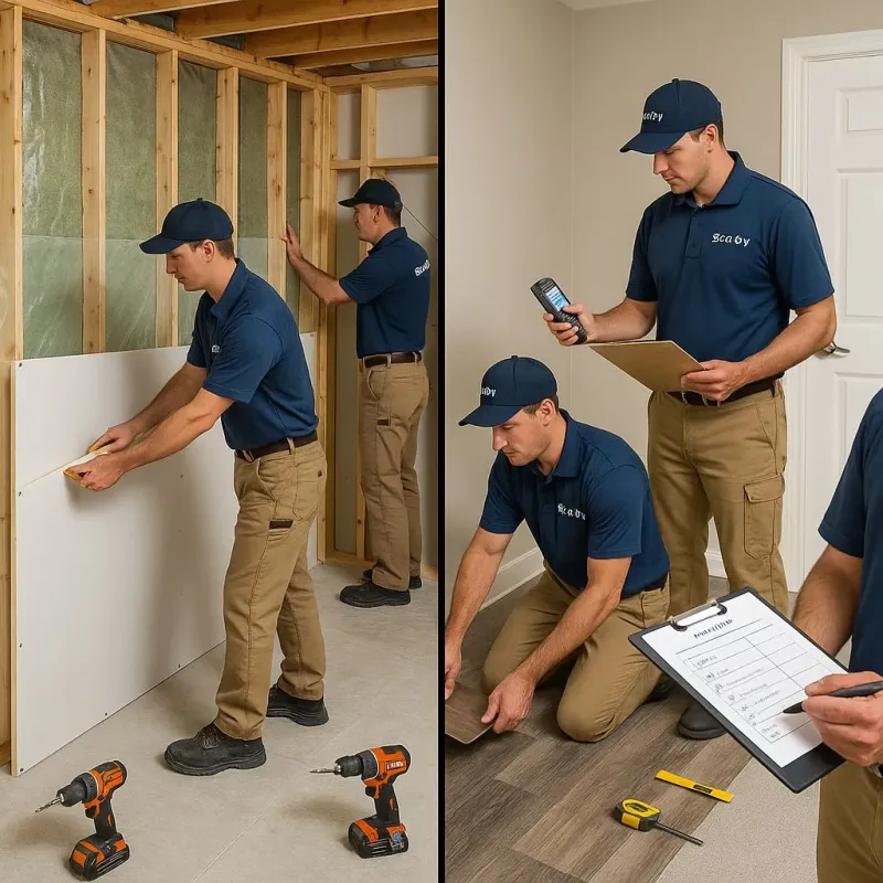 Repairs and Reconstruction process in Spencer, WV